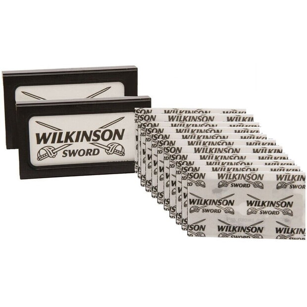 Wilkinson Sword Classic Black 100 De Razor Blades