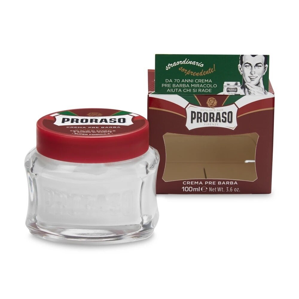 Proraso Pre Shave Cream 100ml Red 