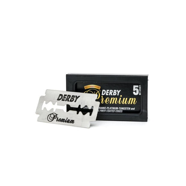 Derby Razor Blades Double Edge. Derby Black Premium. 100 Blades