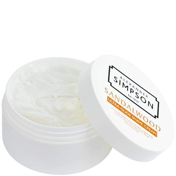 Simpson Shaving cream Ultra Glide 180ml Sandalwood 