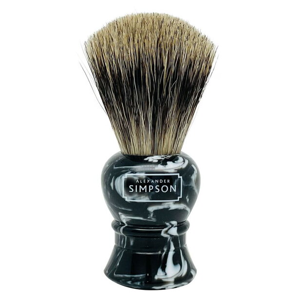 Помазок для бритья Simpson Islington Pure Badger Faux Ebony S