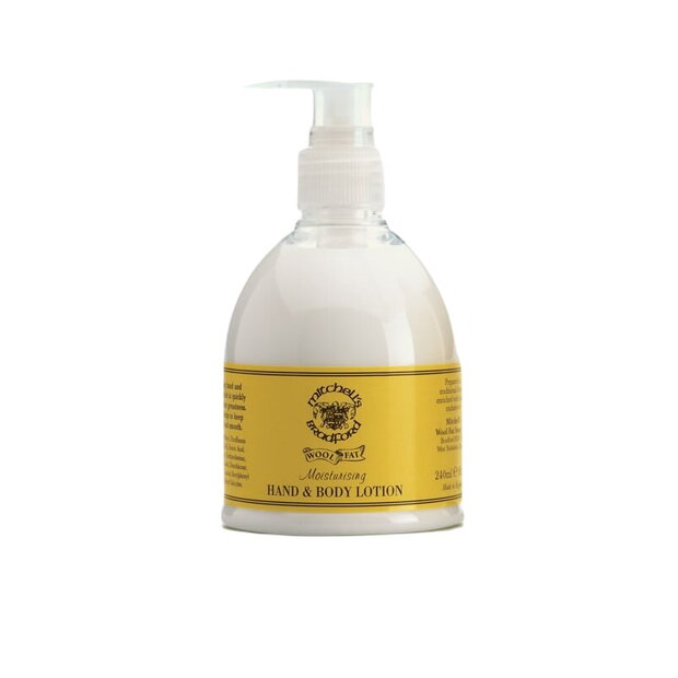 Mitchell's Wool Fat Moisturising Hand & Body Lotion 240ml
