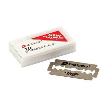 Dorco ST-301 double edge 10 razor blades
