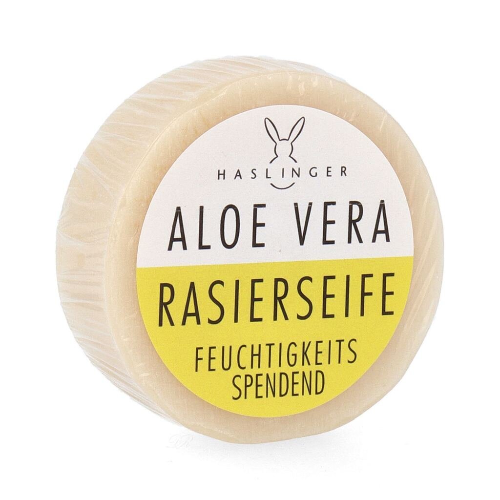 Aloe Vera Shaving Soap in a case, 60 g 