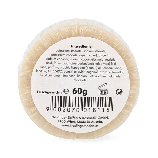 Мыло для бритья Haslinger Aloe Vera