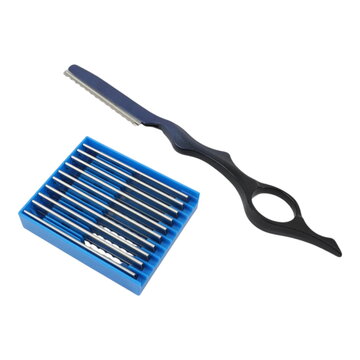 10 Long razor blades for styling razors – Kiepe