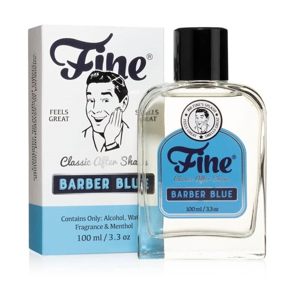 Fine aftershave Barber Blue 100ml 