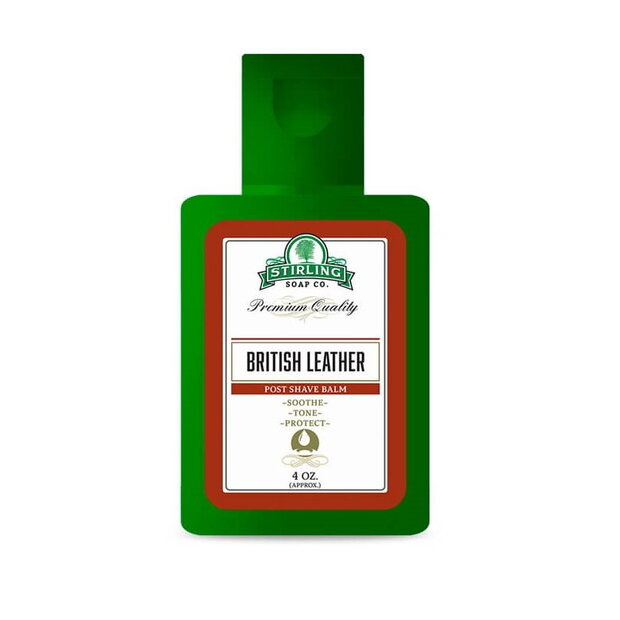 Бальзам после бритья Stirling British Leather