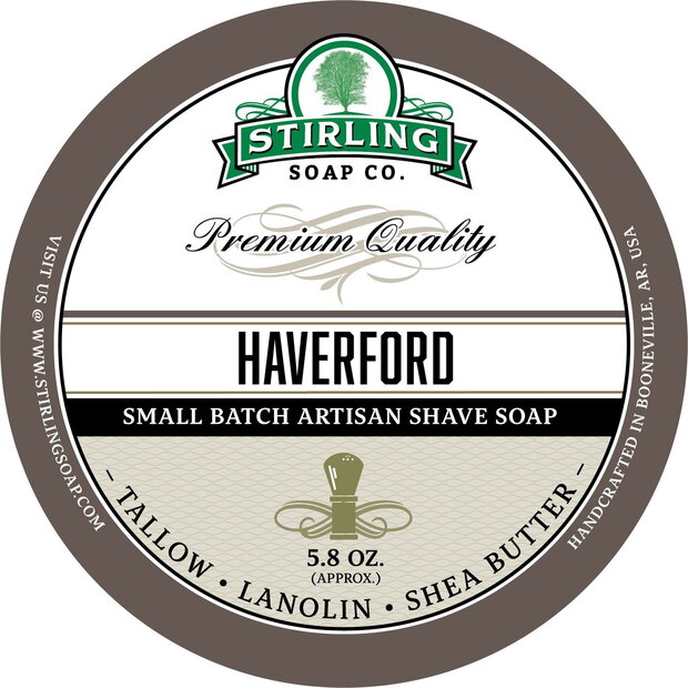 Stirling Shaving Soap Haverford 170ml