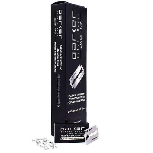 Лезвия для бритья Parker Premium Platinum