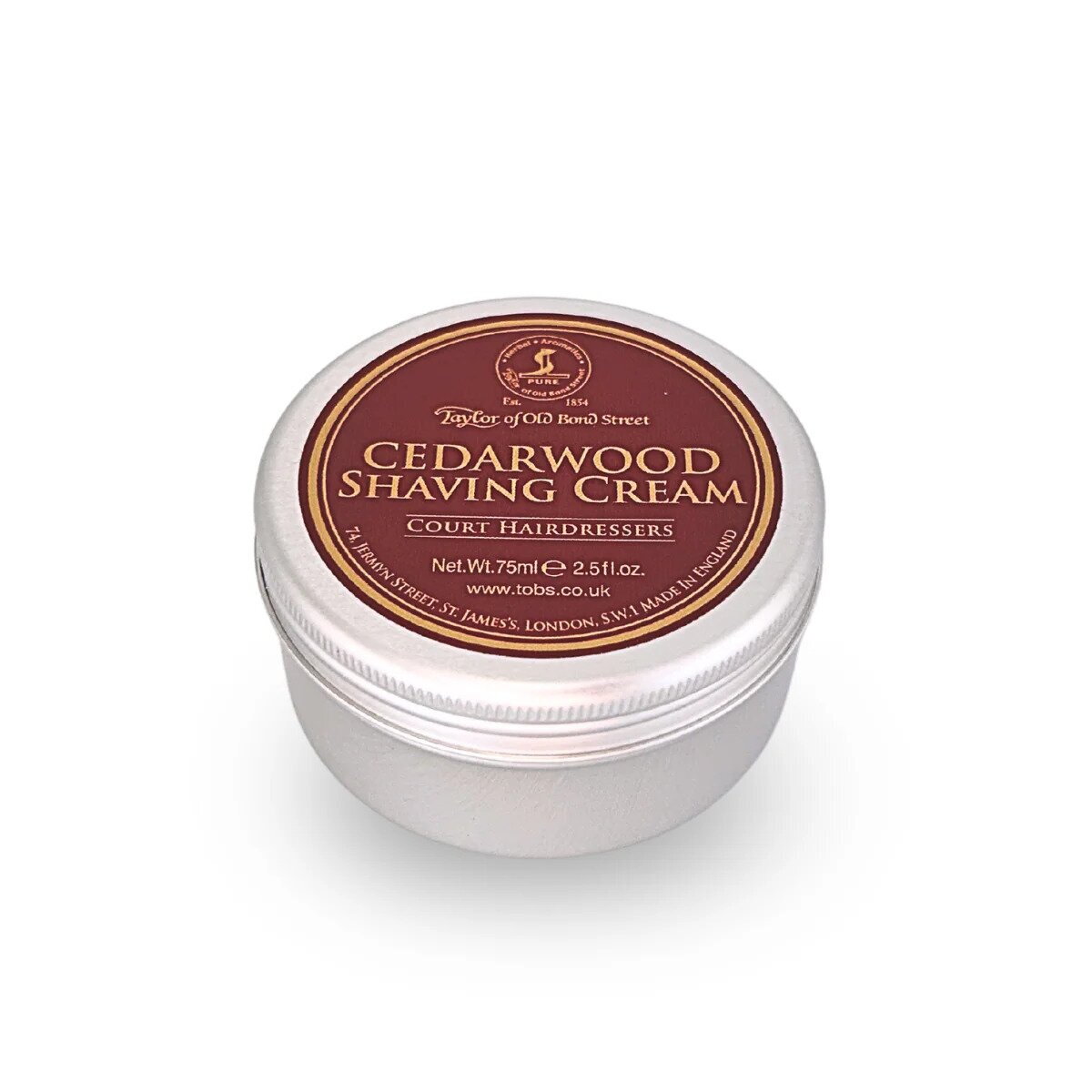 Taylor Shave Cream Cedarwood 75Gr 
