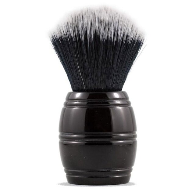 Razorock shaving brush synthetic Tuxedo Plissoft Barrel 24mm