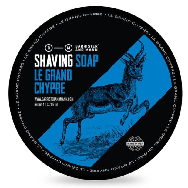 Barrister and Mann shaving soap Le Grand Chypre 118ml 