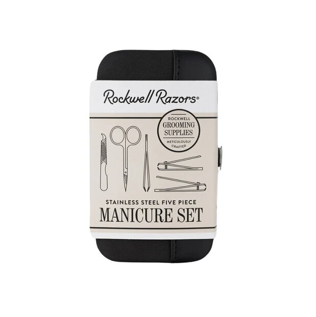 Rockwell Manicure Set Stainless Steel (5 pieces) 