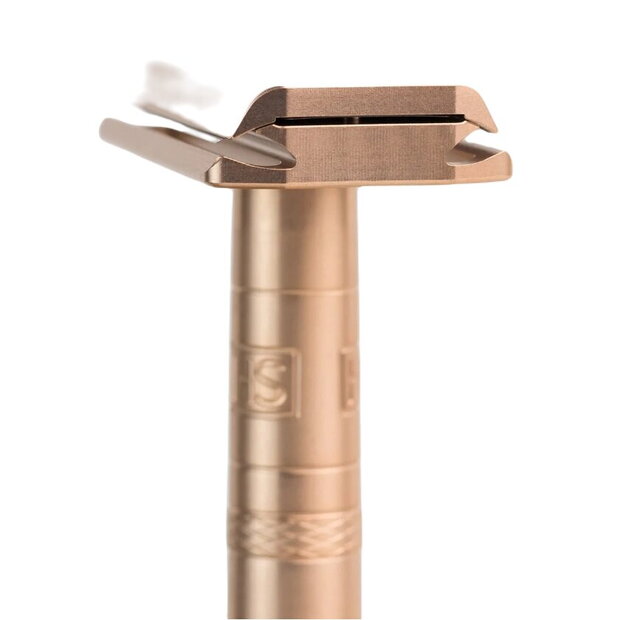 Henson Shaving 2.0 COPPER Mild Aggressive Aluminum Classic Razor 