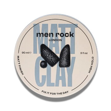 Men Rock Matt Clay - High Hold, Matt Finish, 90ml