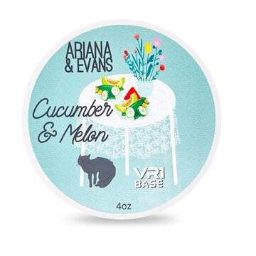 Ariana e Evans shaving cream Cucumber e Melon VR1 118ml