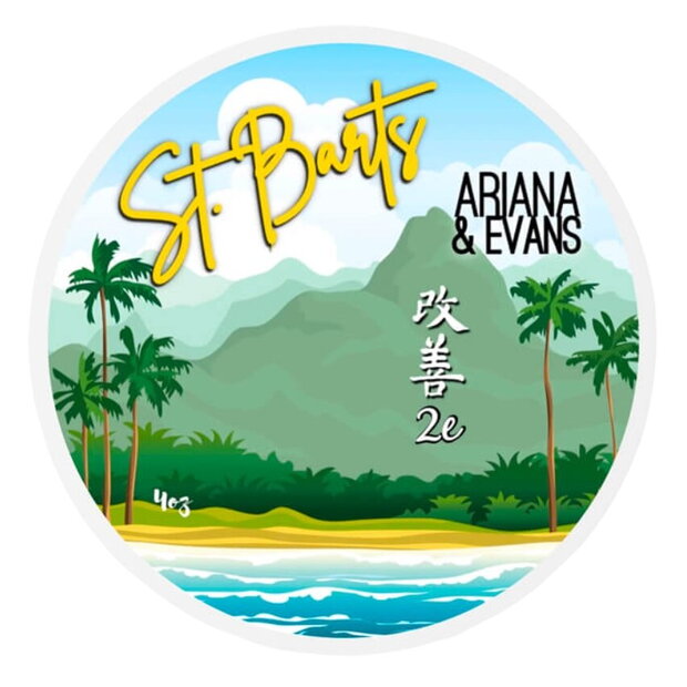 Ariana e Evans shaving cream St Barts K2E 118ml 