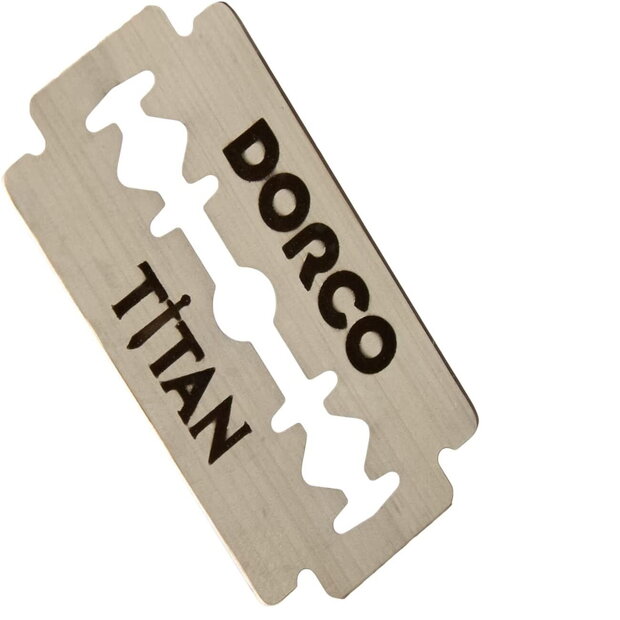 Dorco Titan 100 double edge razor blades 