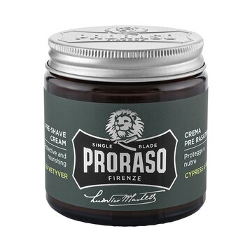 Proraso Pre Shave Cream single blade 100 ml Cypress & Vetiver
