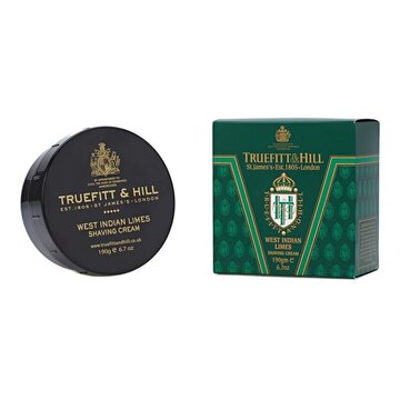 Truefitt & Hill West Indian Limes Shaving Cream Bowl 190gr