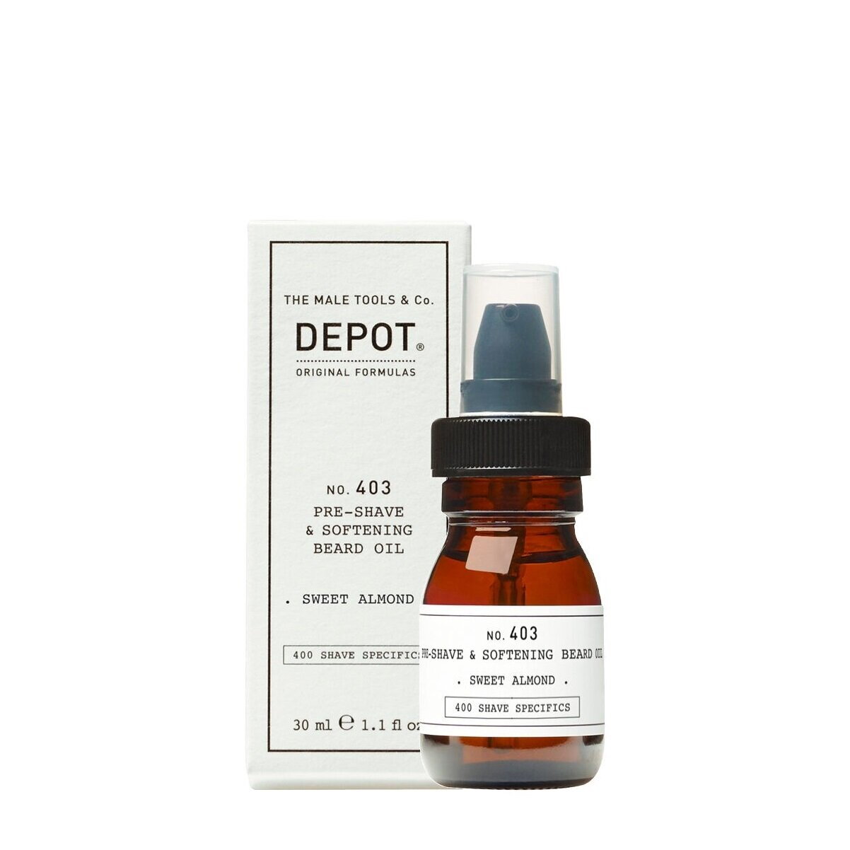Depot 403 pre shave and softening beard oil 30ml 