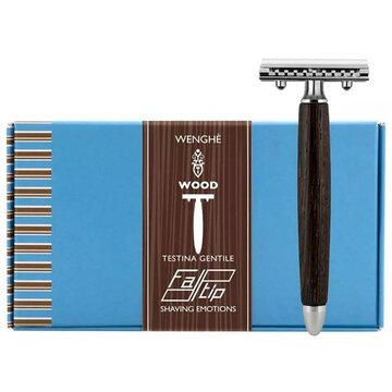Fatip safety razor Wenghe Wood Gentle closed comb
