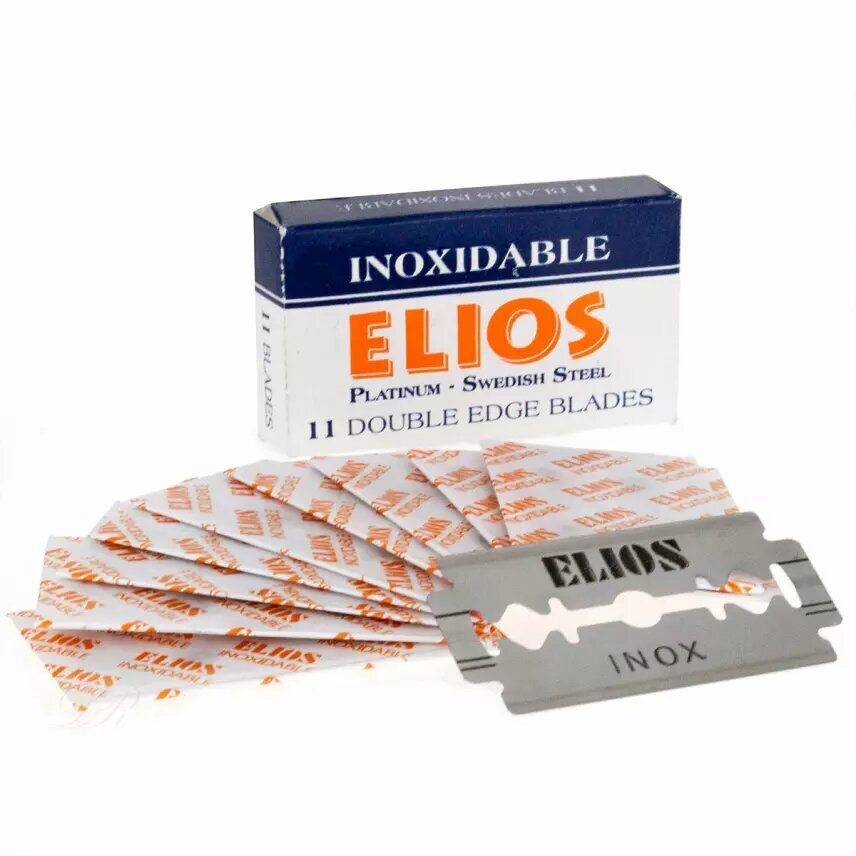 220 double edge razor blades Elios inoxidable 