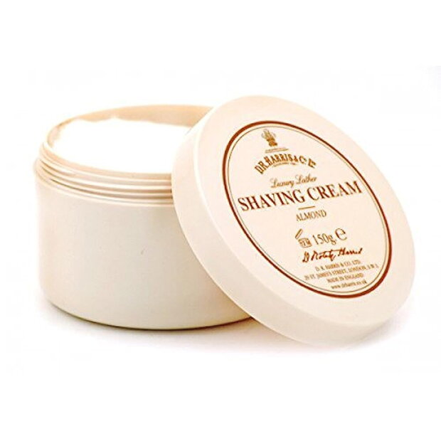 D.R. Harris Almond Shaving Cream Bowl 150g 