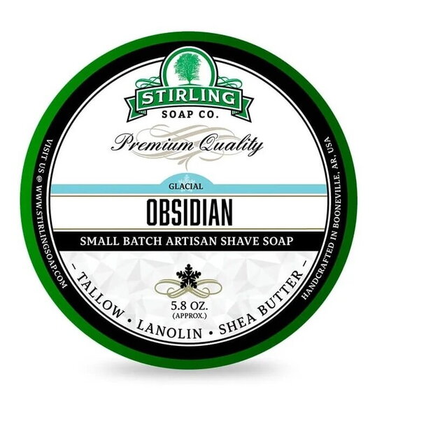 Мыло для бритья Stirling Glacial Obsidian
