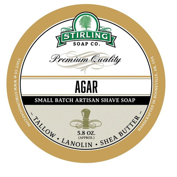 Stirling shaving cream Agar 170ml 