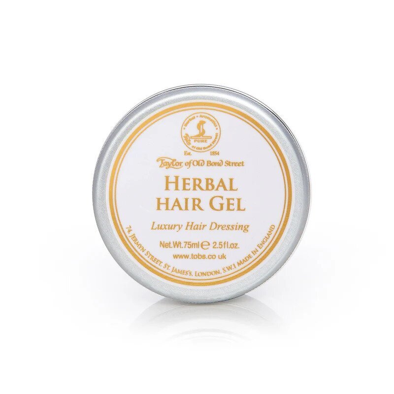 Taylor Of Old Bond Street hair gel tube herbal 75ml 