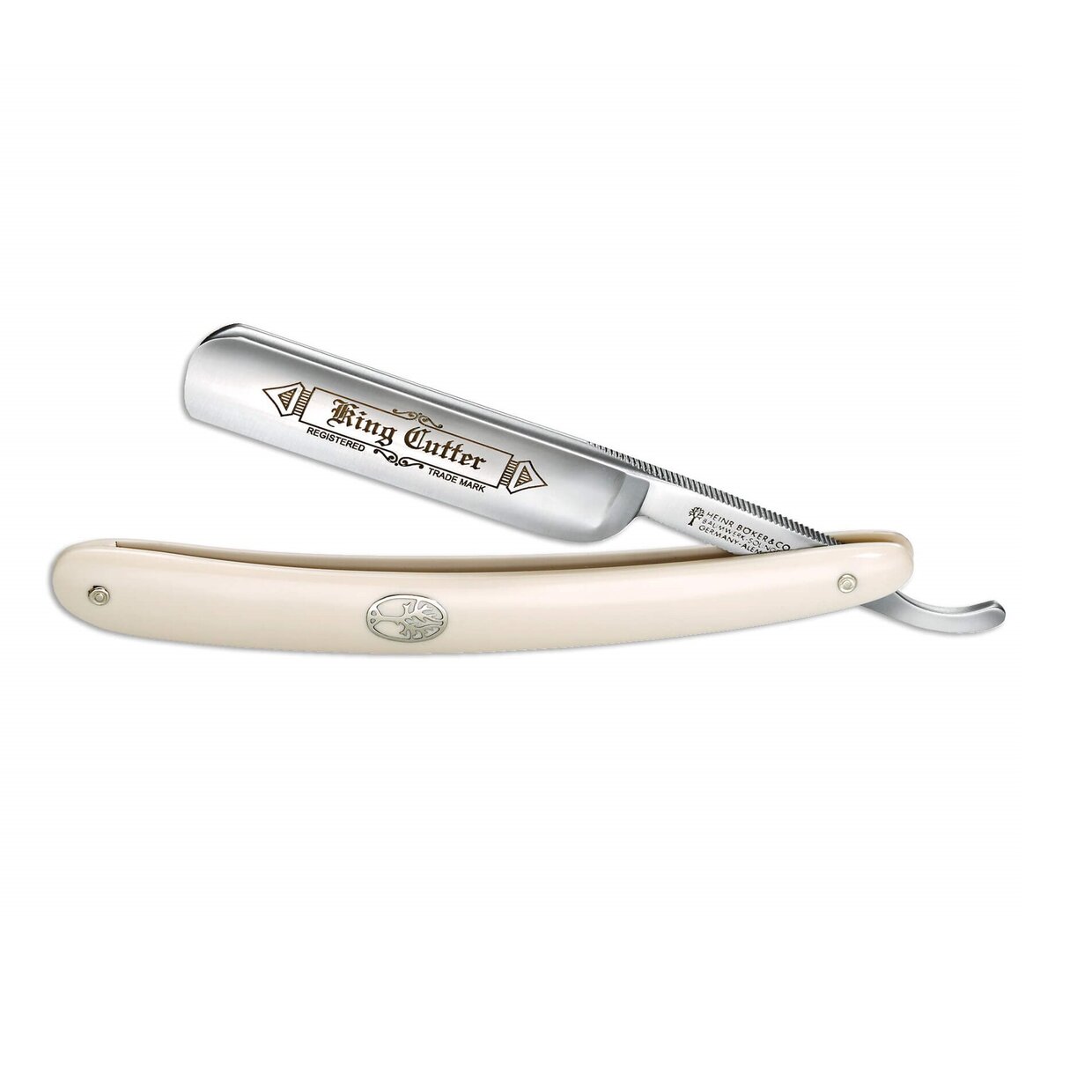 Boker straight razor King Cutter White 