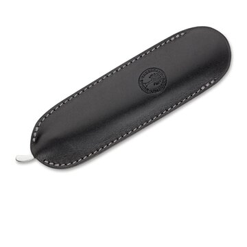 Boker leather wallet black for straight razors