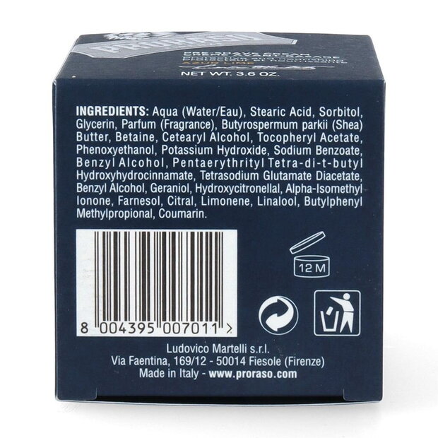 Крем до бритья Proraso Azur Lime