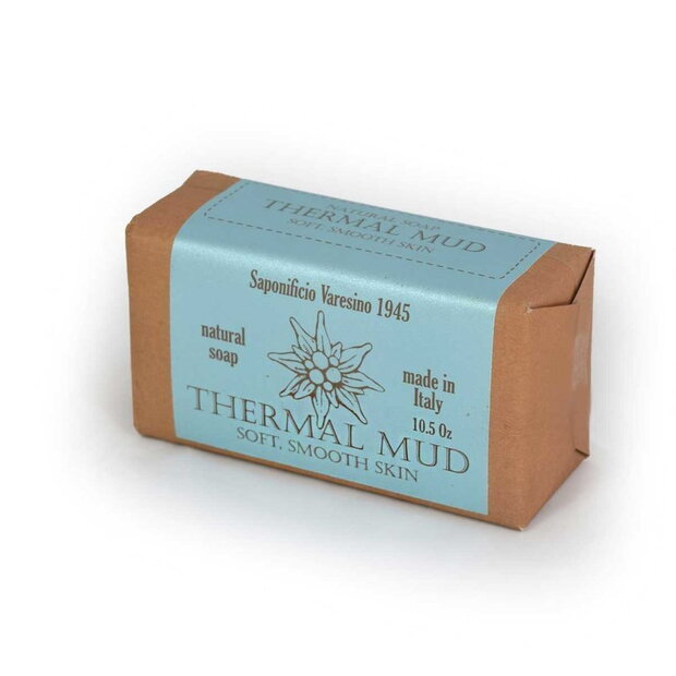 Saponificio Varesino Thermal Mud and Edelweiss Natural Soap 300g 