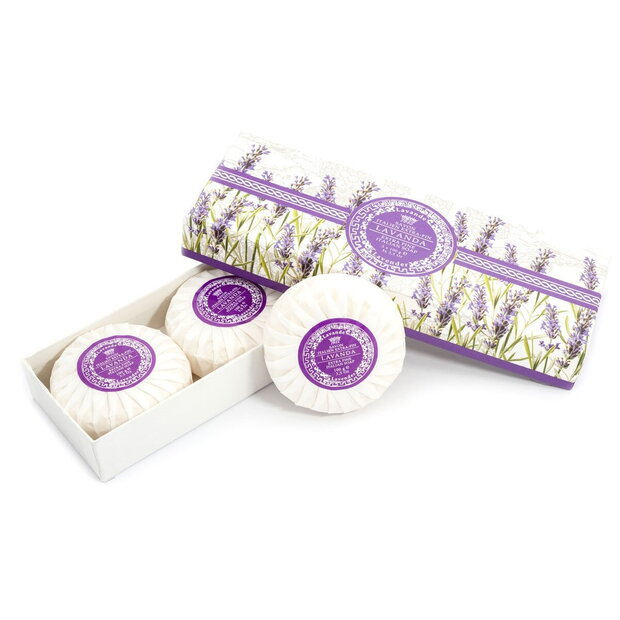 Saponificio Varesino body soap 3X100g Lavanda 