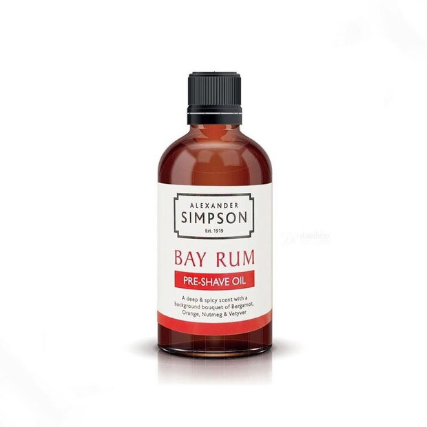 Масло до бритья Alexander Simpson Est. 1919 Bay Rum