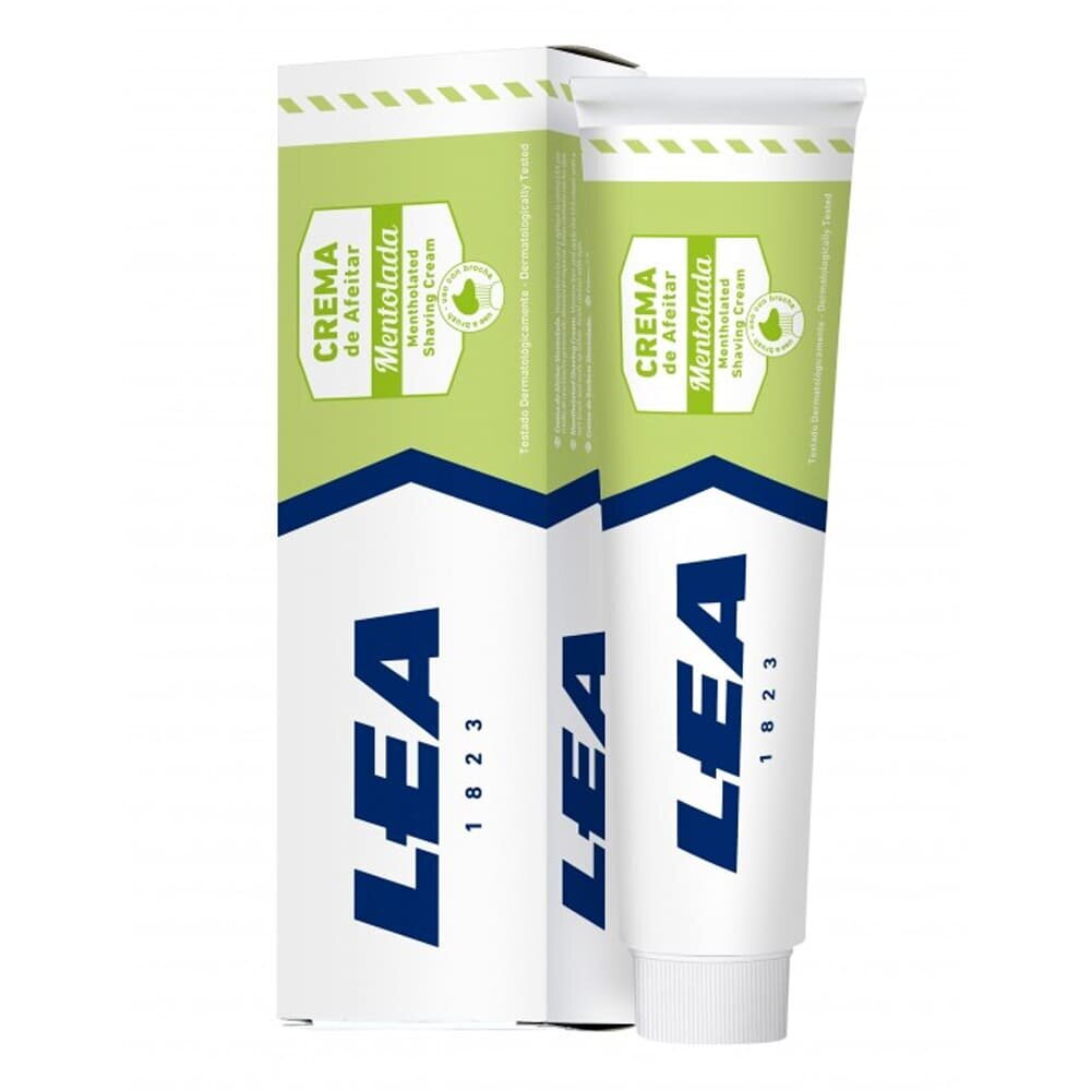 Lea Mentholated Lather Shaving Cream With Brush 100Gr 